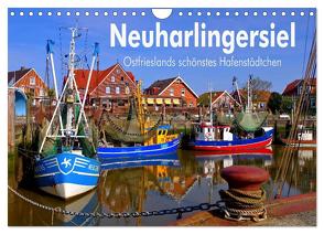 Neuharlingersiel – Ostfrieslands schönstes Hafenstädtchen (Wandkalender 2024 DIN A4 quer), CALVENDO Monatskalender von LianeM,  LianeM