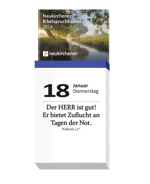 Neukirchener Bibelspruchkalender 2024 von Marschner,  Ralf