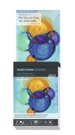 Neukirchener Kalender 2023 – Großer Abreißkalender in lesefreundlicher Schrift von Lutz,  Samuel, Marschner,  Ralf, Puttkammer,  Annegret