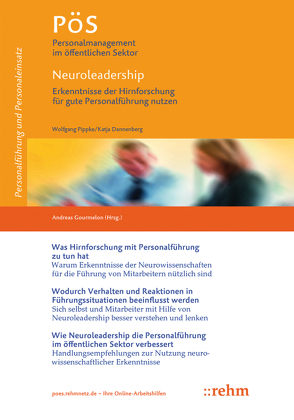 Neuroleadership – Erkenntnisse der Hirnforschung für gute Personalführung nutzen von Dannenberg,  Katja, Gourmelon,  Andreas, Pippke,  Wolfgang