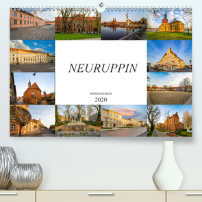 Neuruppin Impressionen (Premium, hochwertiger DIN A2 Wandkalender 2020, Kunstdruck in Hochglanz) von Meutzner,  Dirk