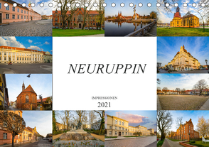 Neuruppin Impressionen (Tischkalender 2021 DIN A5 quer) von Meutzner,  Dirk