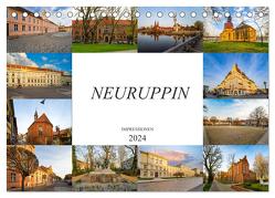 Neuruppin Impressionen (Tischkalender 2024 DIN A5 quer), CALVENDO Monatskalender von Meutzner,  Dirk