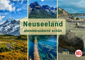 Neuseeland – atemberaubend schön (Wandkalender 2023 DIN A2 quer) von Roder,  Peter