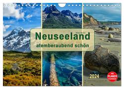 Neuseeland – atemberaubend schön (Wandkalender 2024 DIN A4 quer), CALVENDO Monatskalender von Roder,  Peter
