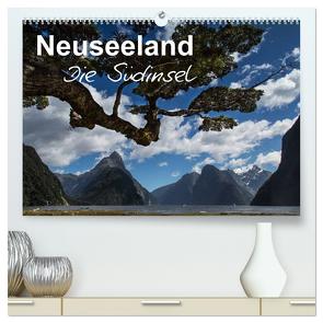 Neuseeland – Die Südinsel (hochwertiger Premium Wandkalender 2024 DIN A2 quer), Kunstdruck in Hochglanz von BÖHME,  Ferry