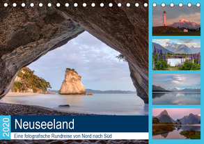 Neuseeland – Eine fotografische Rundreise von Nord nach Süd (Tischkalender 2020 DIN A5 quer) von Kruse,  Joana