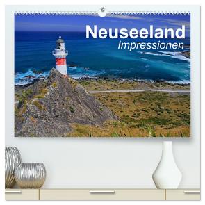 Neuseeland • Impressionen (hochwertiger Premium Wandkalender 2024 DIN A2 quer), Kunstdruck in Hochglanz von Stanzer,  Elisabeth