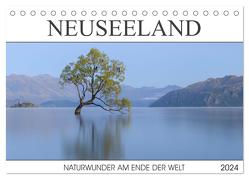 Neuseeland – Naturwunder am Ende der Welt (Tischkalender 2024 DIN A5 quer), CALVENDO Monatskalender von Heeb,  Christian