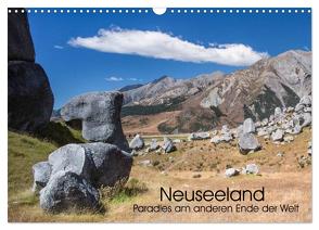 Neuseeland – Paradies am anderen Ende der Welt (Wandkalender 2024 DIN A3 quer), CALVENDO Monatskalender von Warneke,  Sebastian