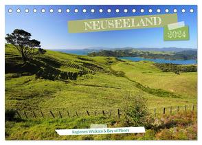 Neuseeland – Regionen Waikato und Bay of Plenty (Tischkalender 2024 DIN A5 quer), CALVENDO Monatskalender von Investments Ltd.,  DAY