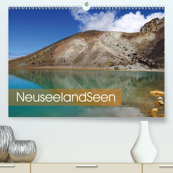 Neuseeland-Seen (Premium, hochwertiger DIN A2 Wandkalender 2021, Kunstdruck in Hochglanz) von Flori0
