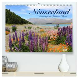 Neuseeland – unterwegs im Land der Kiwis (hochwertiger Premium Wandkalender 2024 DIN A2 quer), Kunstdruck in Hochglanz von Thiem-Eberitsch,  Jana