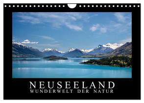 Neuseeland – Wunderwelt der Natur (Wandkalender 2024 DIN A4 quer), CALVENDO Monatskalender von Mueringer,  Christian