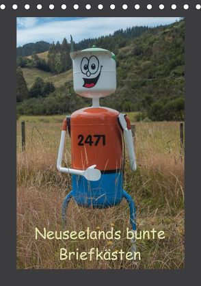 Neuseelands bunte Briefkästen (Tischkalender 2019 DIN A5 hoch) von Bort,  Gundis