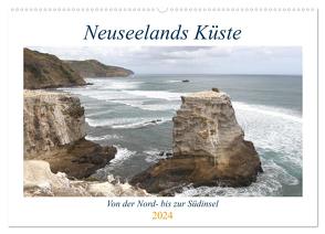 Neuseelands Küste (Wandkalender 2024 DIN A2 quer), CALVENDO Monatskalender von Fuchs,  Susanne
