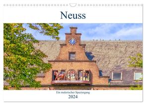 Neuss – Ein malerischer Spaziergang (Wandkalender 2024 DIN A3 quer), CALVENDO Monatskalender von Hackstein,  Bettina