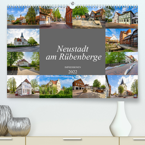 Neustadt am Rübenberge Impressionen (Premium, hochwertiger DIN A2 Wandkalender 2022, Kunstdruck in Hochglanz) von Meutzner,  Dirk