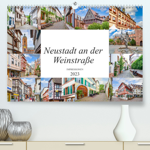 Neustadt an der Weinstraße Impressionen (Premium, hochwertiger DIN A2 Wandkalender 2023, Kunstdruck in Hochglanz) von Meutzner,  Dirk