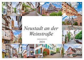 Neustadt an der Weinstraße Impressionen (Wandkalender 2024 DIN A4 quer), CALVENDO Monatskalender von Meutzner,  Dirk