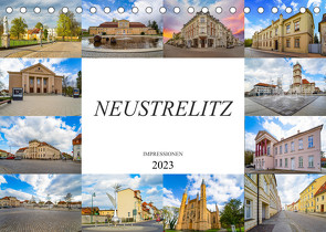 Neustrelitz Impressionen (Tischkalender 2023 DIN A5 quer) von Meutzner,  Dirk