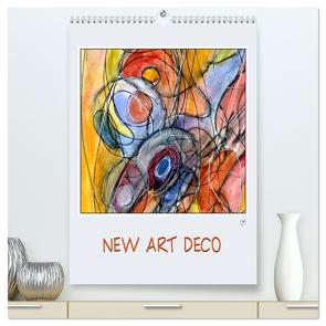 New Art Deco (hochwertiger Premium Wandkalender 2024 DIN A2 hoch), Kunstdruck in Hochglanz von Gründler,  Claudia