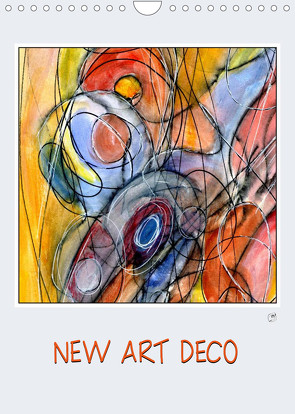 New Art Deco (Wandkalender 2023 DIN A4 hoch) von Gründler,  Claudia