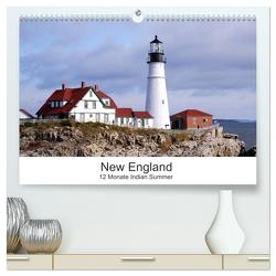 New England – 12 Monate Indian Summer (hochwertiger Premium Wandkalender 2024 DIN A2 quer), Kunstdruck in Hochglanz von Eickhoff,  Markus