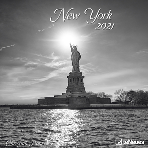 New York 2021 – Wand-Kalender – Broschüren-Kalender – 30×30 – 30×60 geöffnet – Stadt von Popkes,  Christian