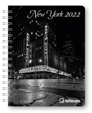 New York 2022 – Diary – Buchkalender – Taschenkalender – 16,5×21,6 von Popkes,  Christian