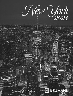 New York 2024 – Diary – Buchkalender – Taschenkalender – 16,5×21,6 von Popkes,  Christian