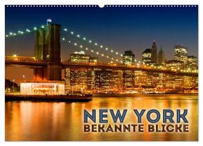 NEW YORK Bekannte Blicke (Wandkalender 2024 DIN A2 quer), CALVENDO Monatskalender von Viola,  Melanie