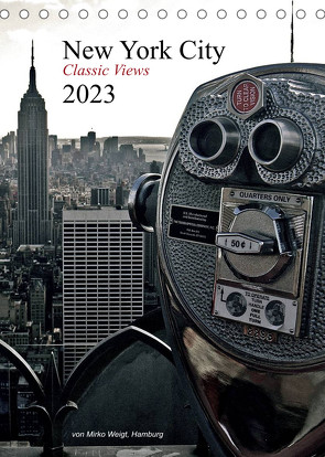 New York City 2023 • Classic Views (Tischkalender 2023 DIN A5 hoch) von Mirko Weigt,  ©