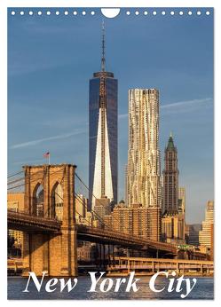 New York City / CH-Version (Wandkalender 2024 DIN A4 hoch), CALVENDO Monatskalender von Klinder,  Thomas