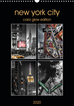 New York City – Color Glow Edition (Wandkalender 2020 DIN A3 hoch) von Krause,  Kurt