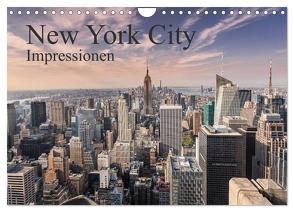 New York City Impressionen (Wandkalender 2024 DIN A4 quer), CALVENDO Monatskalender von Aatz,  Markus