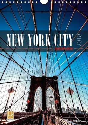 New York City Jahresplaner 2018 (Wandkalender 2018 DIN A4 hoch) von Kilmer,  Sascha