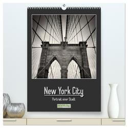 New York City – Portrait einer Stadt (hochwertiger Premium Wandkalender 2024 DIN A2 hoch), Kunstdruck in Hochglanz von Voss,  Alexander