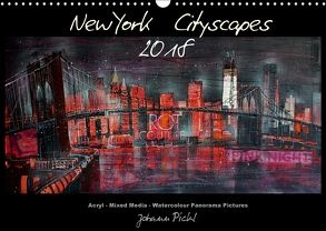 New York Cityscapes 2018 (Wandkalender 2018 DIN A3 quer) von Pickl,  Johann