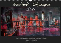 New York Cityscapes 2019 (Wandkalender 2019 DIN A3 quer) von Pickl,  Johann