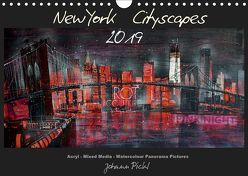 New York Cityscapes 2019 (Wandkalender 2019 DIN A4 quer) von Pickl,  Johann