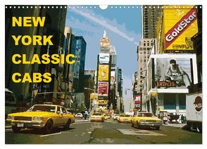 New York Classic Cabs (Wandkalender 2024 DIN A3 quer), CALVENDO Monatskalender von Freiwah Oldtimer-Art.de,  Tom