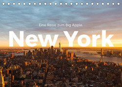 New York – Eine Reise zum Big Apple. (Tischkalender 2023 DIN A5 quer) von Lederer,  Benjamin