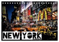New York feeling (Tischkalender 2024 DIN A5 quer), CALVENDO Monatskalender von Pinkoss Photostorys,  Oliver