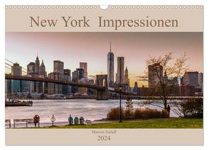 New York Impressionen 2024 (Wandkalender 2024 DIN A3 quer), CALVENDO Monatskalender von Sielaff,  Marcus