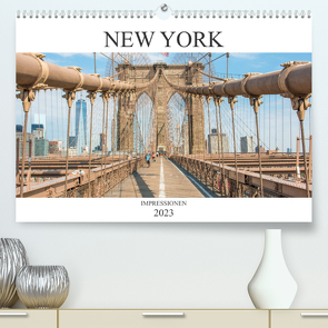 New York – Impressionen (Premium, hochwertiger DIN A2 Wandkalender 2023, Kunstdruck in Hochglanz) von pixs:sell