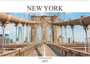 New York – Impressionen (Wandkalender 2023 DIN A2 quer) von pixs:sell