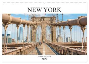 New York – Impressionen (Wandkalender 2024 DIN A2 quer), CALVENDO Monatskalender von pixs:sell,  pixs:sell