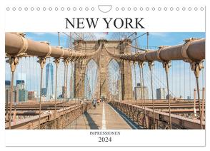 New York – Impressionen (Wandkalender 2024 DIN A4 quer), CALVENDO Monatskalender von pixs:sell,  pixs:sell
