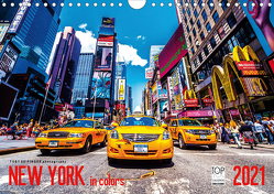 New York in Colors 2021 (Wandkalender 2021 DIN A4 quer) von SEIFINGER,  TOBY